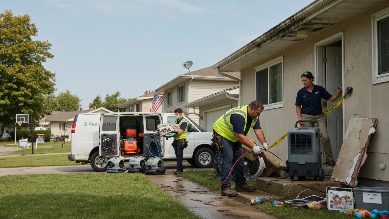 Water Damage Restoration in Frankford, DE near me